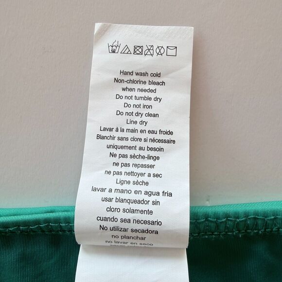 NWT La Blanca Island Goddess Shirred Band Hipster Bikini Bottoms in Calypso Sz 6 - Picture 8 of 10